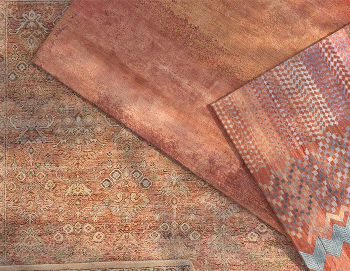peach rug